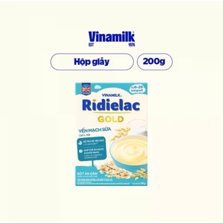 Bột ăn dặm ridielac gold yến mạch sữa - hộp giấy 200g