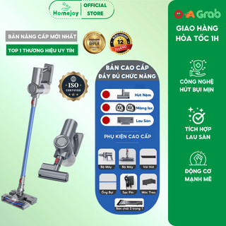 Máy Hút Bụi DELADEP Không Dây Cao Cấp, Hút Bụi Mịn Giường Nệm Cầm Tay Gia Đình Công Suất Lớn 20.000 PA MHB08