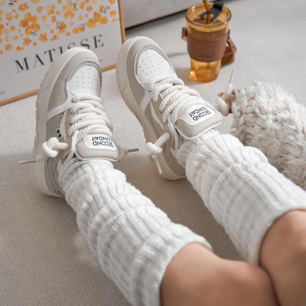 [SPECIAL BOX] Giày Thể Thao Sneaker Nam Nữ Second Sunday Super Shy Đế Tăng Chiều Cao 4cm SK51 | BigBuy360 - bigbuy360.vn