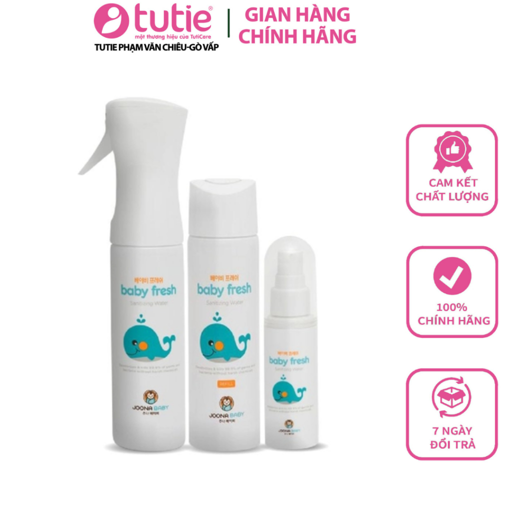 Joona Baby - Xịt diệt khuẩn khử mùi Baby Fresh