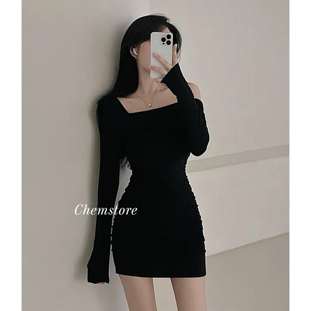do164 chéo vai body trơn