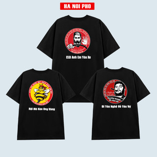 Áo thun Ông Già - CLB Anh Em Yêu Xe Kết Nối Mọi Miền, Cotton 4 chiều, LOGO in Đẹp chống nhiễm màu, Áo thun mát