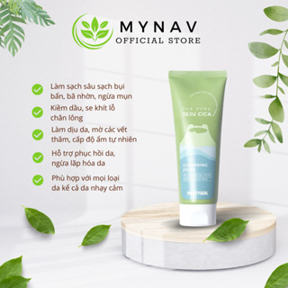 Sữa Rửa Mặt Chiết Xuất Rau Má Đảo Jeju Pretty Skin The Pure Jeju Cica Cleansing Foam 150ml