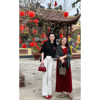 Áo Phông Tim Đỏ Trơn QC