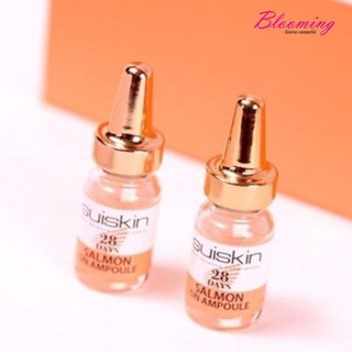 DATE 04/2024 Tinh Chất Dưỡng Da, Giảm Mụn Tế Bào Gốc Trứng Cá Hồi Suiskin Salmon DN Ampoule 28 Days (1 lọ)