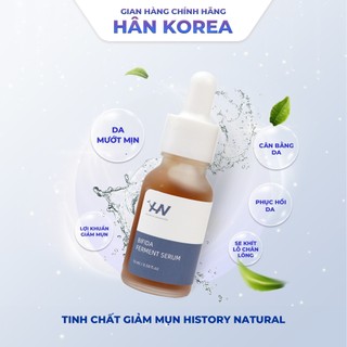 Tinh chất giảm mụn, tái tạo, phục hồi da History Natural mẫu mới 15ml Hân Korea