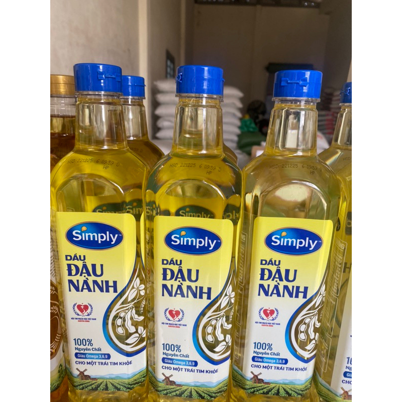 Dầu nành Simply 1 lit