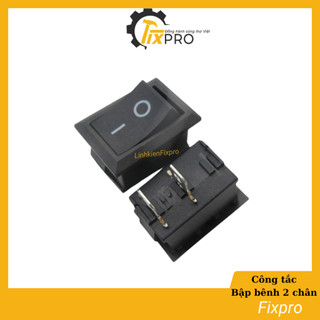 Công tắc bập bênh 2 chân 6A-250V 21x15mm chất lượng tốt