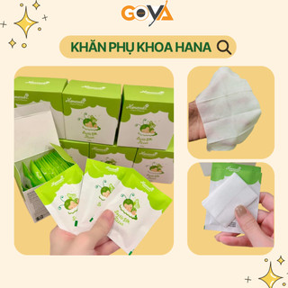 Khăn ướt phụ khoa Hanayuki (hộp 20 gói)