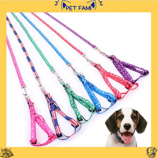 Dây Dắt Chó Mèo Dưới 5kg_Dây Yếm 1 Lớp Cho Thú Cưng