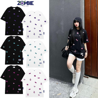 Áo thun Zombie Club x PAMIN Sticker vải thun cotton cao cấp định lượng 250gsm ZB028