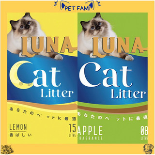 Cát Vệ Sinh Cho Mèo Luna Cat Litter 8L