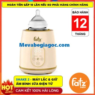 Máy lắc và giữ ấm bình sữa thông minh Fatzbaby Shake 2 - Fatz FB3911HB