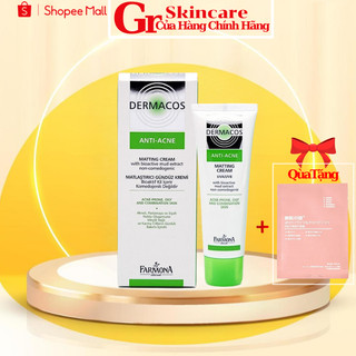 Dermacos Kem Dưỡng Ẩm Giảm Bóng Nhờn, Ngừa Mụn Farmona Dermacos Anti Acne Matting Cream 50ml