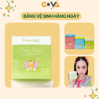Băng Vệ Sinh Hằng Ngày Hanayuki Pure Day Panty Liner