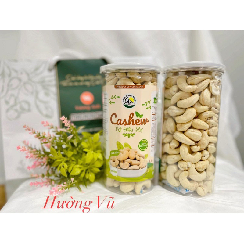 Hạt Điều Sấy Lạnh Vương Anh Nguyên Vị không muối