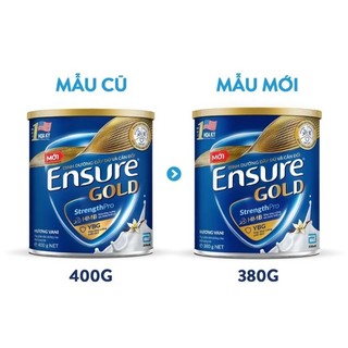 Sữa bột Abbott Ensure Gold (HMB + YBG) 400g/380g