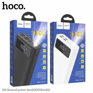 PIN SẠC DỰ PHÒNG HOCO J65 30.000mAh SẠC NHANH 4 CỔNG USB - HIỂN THỊ PIN LED - CHÍNH HÃNG