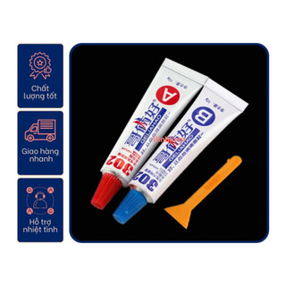 Keo epoxy ab 302 trong suốt 2 thành phần chịu nhiệt dán nhựa. keo epoxy , keo ab 302 trong suốt 2 thành phần chịu nhiệt