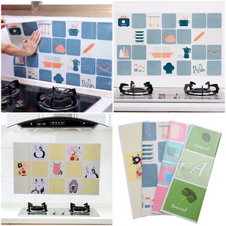 Combo 2 miếng dán tường cách nhiệt nhà bếp . giấy dán tường nhà bếp chống dầu mỡ