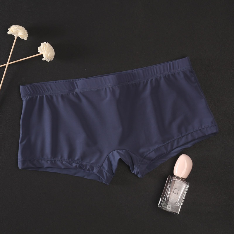 Quần Boxer Nam, Quần Lót Nam Siêu Mỏng Xuyên Thấu Chất Thun Lạnh Co Giãn 4 Chiều