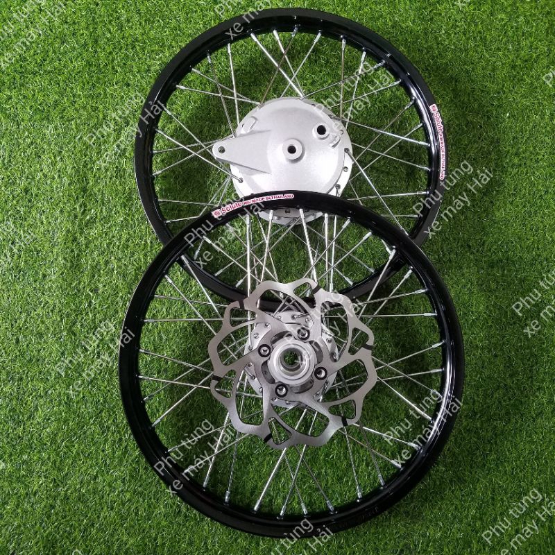 Bánh Căm SIRIUS JUPITER Thắng Đĩa Trước Thắng Đùm Sau Đùm Sơn Bạc Căm Mạ CROM Niềng Nhôm Thái