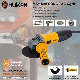 Máy Mài Cầm Tay HUKAN AG5030RP, Công tắc sườn, Công Suất 900w