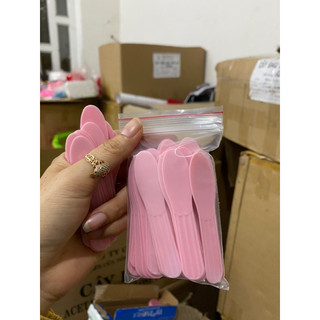 Combo 50 muỗng múc kem [hồng đục]