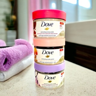 Kem Tẩy Da Chết Body Dove Exfoliating Body Polish