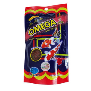 Thức Ăn Cho Cá Cảnh Cám Thái Cao Cấp OMEGA túi 100gr Cho Cá Koi, Cá Ba Đuôi, Cá Vàng