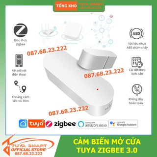 [SẴN HÀNG] Cảm biến cửa Tuya Zigbee Tuya Smart/ Smart Life Chính Hãng Bảo Hành 12 tháng (tùy chọn)