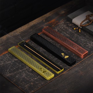 Hộp Đốt Nhang Trầm Hương Không Tăm - Khay Đồng Nguyên Chất Cao Cấp BẢO TRẦM LINH HƯƠNG Phong Thủy