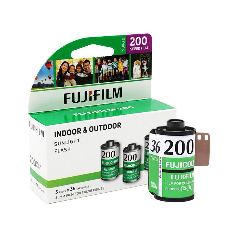 [Mã SKAMSALE03 giảm 10% đơn 200k] Film chụp ảnh Fuji C200 bản mới