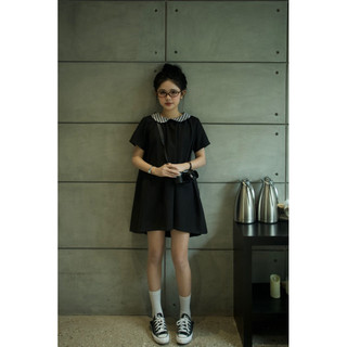 Đầm babydoll cổ sen tròn - Kindergarten Dress