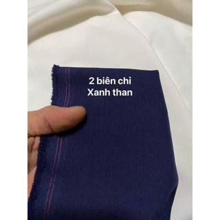 Vải cotton lạnh - 2 biên chỉ đỏ