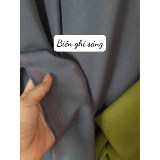 Vải cotton lạnh - 2 biên chỉ đỏ