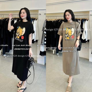 Váy xuông cottong mềm mát dễ thương