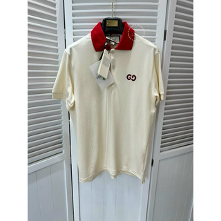 Áo polo - Gucci - GC Basic logo thêu ngực