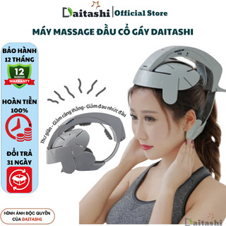  Máy massage đầu DAITASHI DTS-08 mũ mát xa giúp giảm căng thẳng mệt mỏi lưu thông khi huyết 