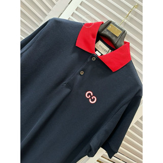 Áo polo - Gucci - GC Basic logo thêu ngực