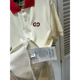 Áo polo - Gucci - GC Basic logo thêu ngực