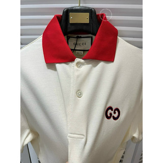 Áo polo - Gucci - GC Basic logo thêu ngực
