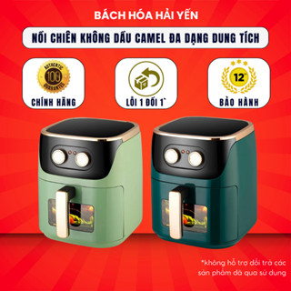 Nồi chiên không dầu Camel 12L chính hãng khoang kính bảo hành 12 tháng