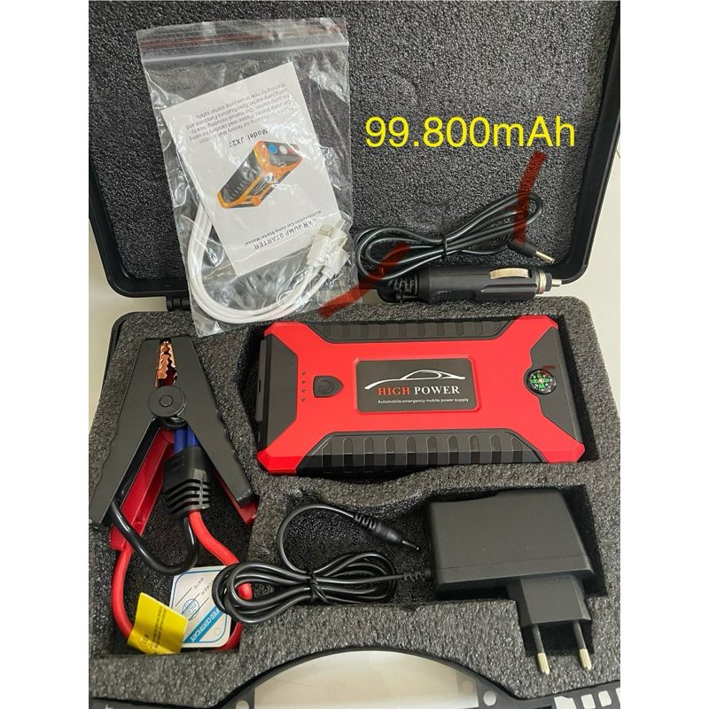 Bộ Kích Bình Ắc Quy ôtô khi hết điện 99.800mAh