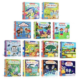 [Tiếng Anh cho bé] Bộ đa tương tác kéo đẩy My Busy của Campbell