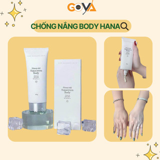 Kem chống nắng body nâng tông Hanayuki 50g