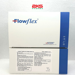 Que test nhanh Covid-19 Acon tại nhà - Kit xét nghiệm nhanh Kháng nguyên COVID-19 Flowflex Mỹ