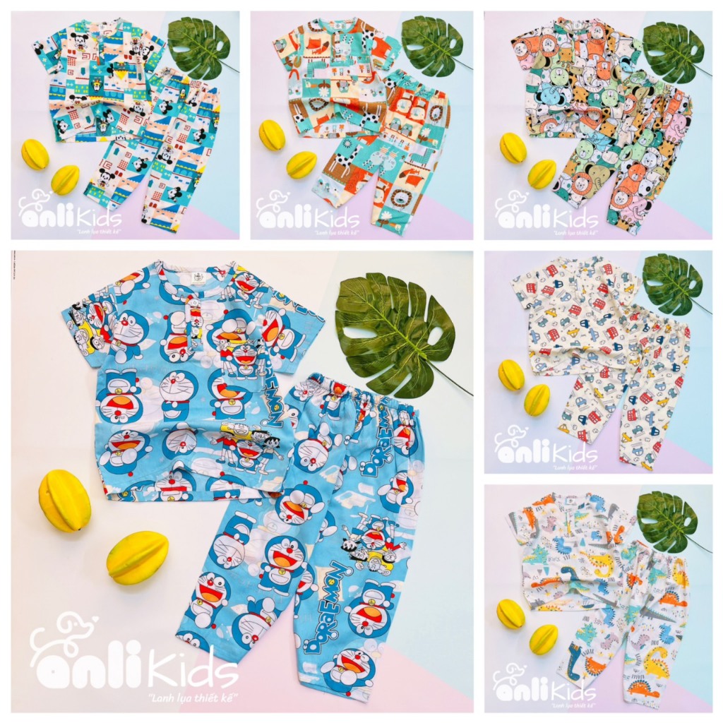 Bộ Tole TAY NGẮN + QUẦN DÀI Size 3 (13-15kg) - Hàng Thiết Kế