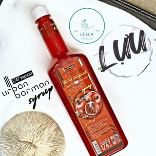 Siro Lựu Urban Barman chai 730ml