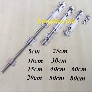 1 cái - chốt cửa inox 100% - chốt khóa cửa gỗ inox - chốt cửa sổ